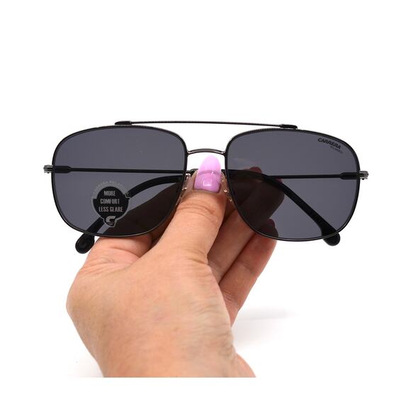 NEW CARRERA 182/F/S BLACK GREY POLARIZED AUTHENTIC SUNGLASSES - Picture 12 of 12